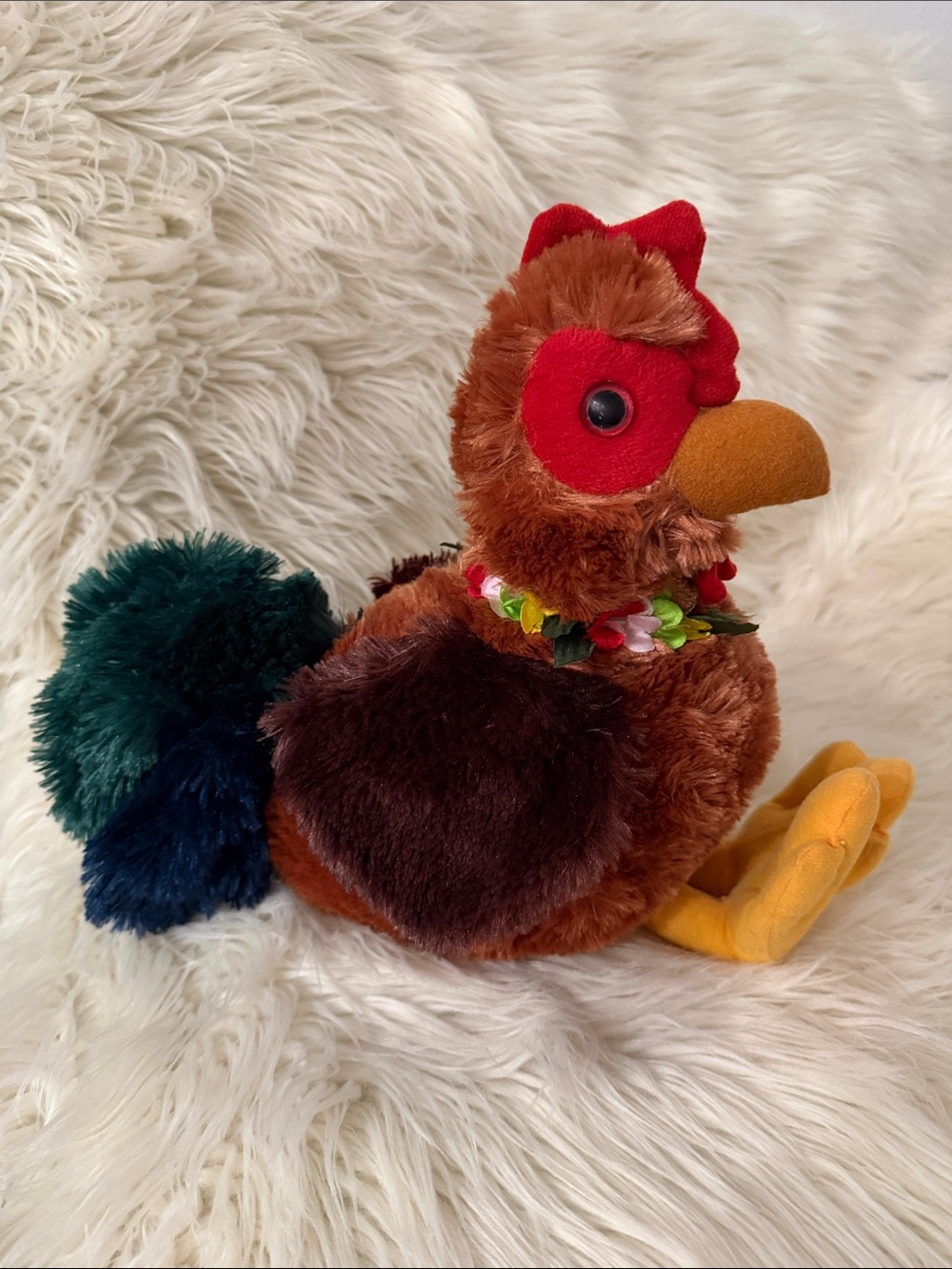 Hawaiian Collectibles Plush Rooster of Kauai stuffed animal Toy